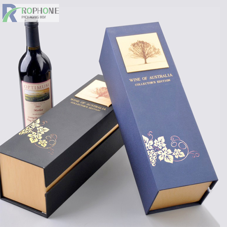 Boîte d'emballage de verre à vin avec insert : emballage en verre personnalisé durable pour l'expédition et les cadeaux 2026