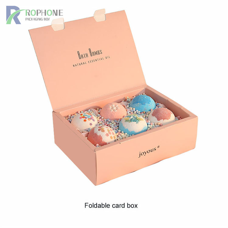 emballage de coffrets cadeaux pour bombes de bain