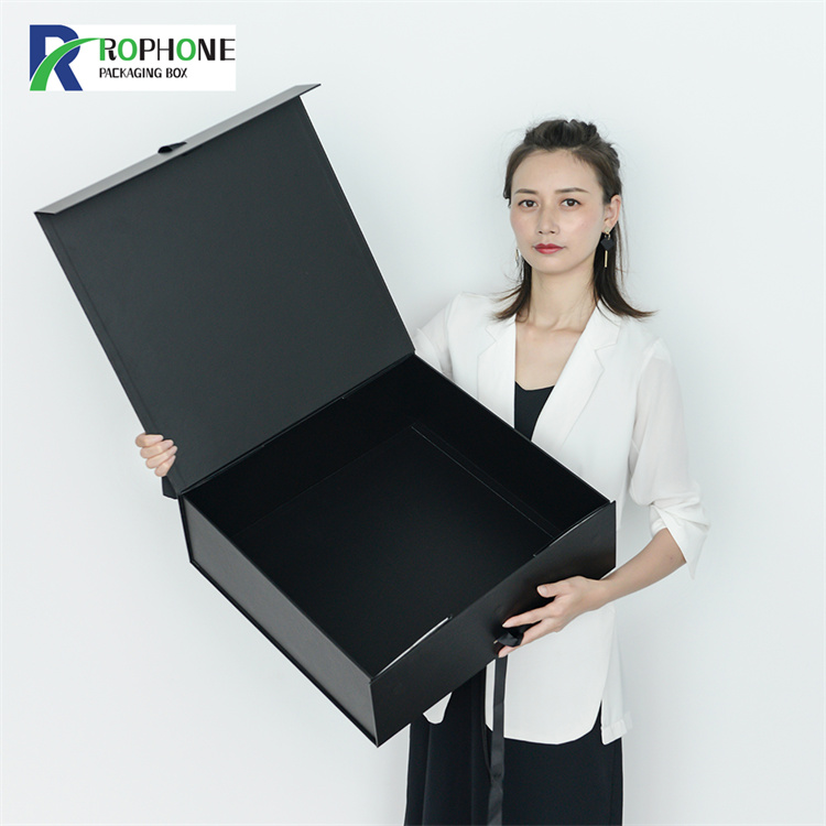 coffret cadeau magnétique noir