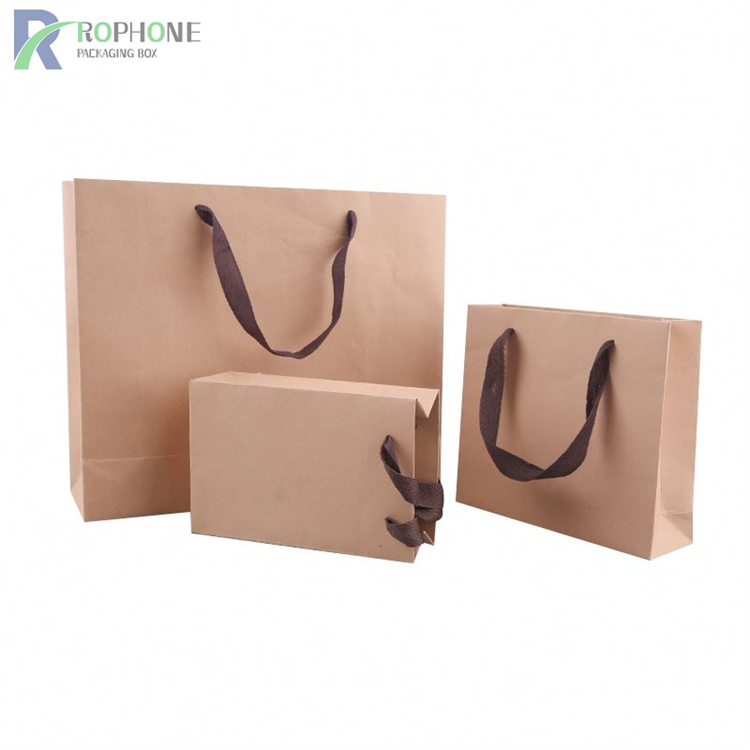Sac en papier marron