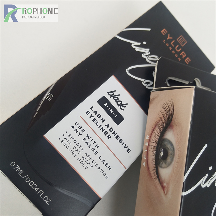 boîtes d'eye-liner personnalisées