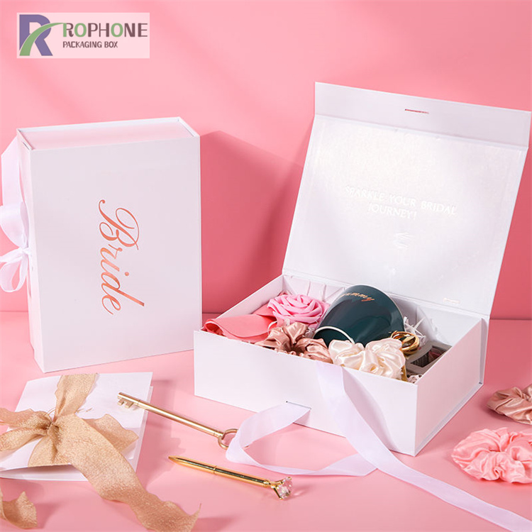 coffret cadeau en papier pliant