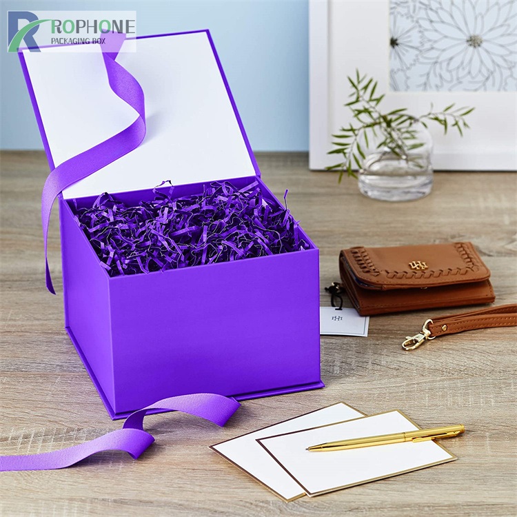 Emballage de boîte cadeau