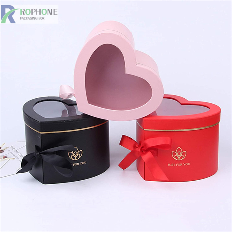 boîte de chocolat en forme de coeur