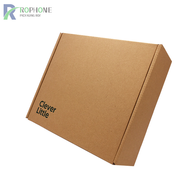 boîtes en carton ondulé kraft
