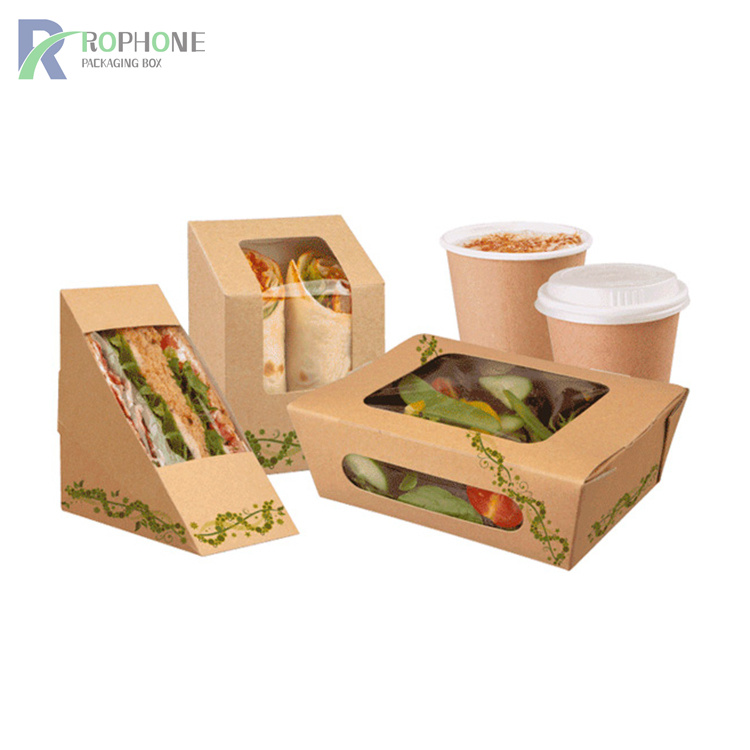 Boîte d'emballage pour sandwichs