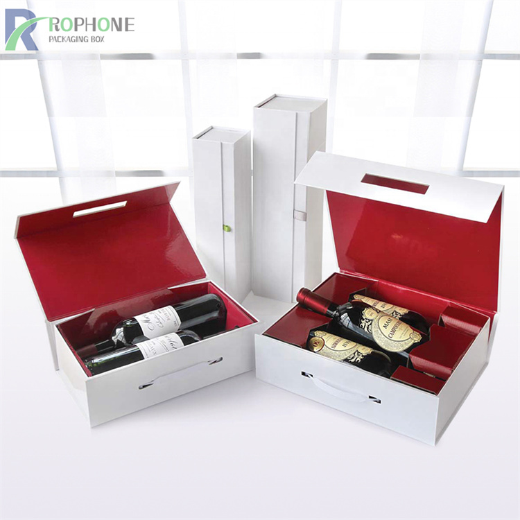 caisses à vin avec fenêtre